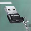 UGREEN USB A Male to USB Type-C Female Adapter (Black)