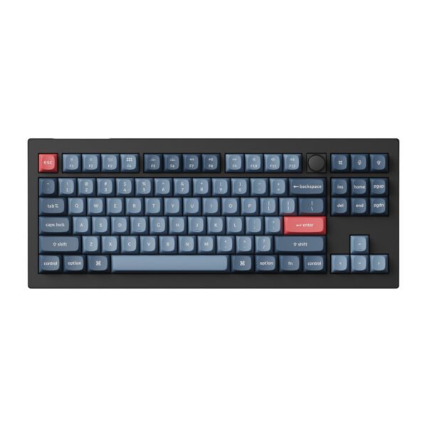 V3M-D1 Keychron-V3-Max-QMK-VIA-80-Wireless-Custom-Mechanical-Keyboard-Red-Switch-–-Carbon-Black wr 02a Keychron V3 Max QMK/VIA 80% Wireless Custom Mechanical Keyboard (Red Switch) – Carbon Black