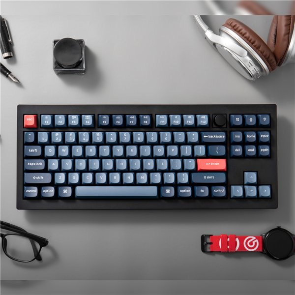 V3M-D4 Keychron-V3-Max-QMK-VIA-80-Wireless-Custom-Mechanical-Keyboard-Banana-Switch-–-Carbon-Black wr 05a Keychron V3 Max QMK/VIA 80% Wireless Custom Mechanical Keyboard (Banana Switch) – Carbon Black