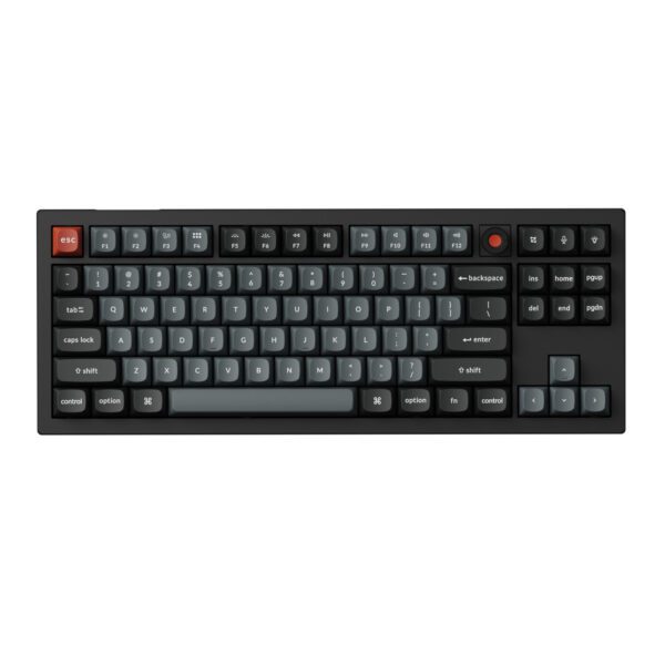 V3U-D1 Keychron-V3-Ultra-80-8K-Red-Switch-Hot-Swap-Gateron-Jupiter-RGB-Wireless-Keyboard wr 02a Keychron V3 Ultra 80% 8K Red Switch Hot-Swap RGB Wireless Keyboard - Black