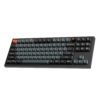 V3U-D1 Keychron-V3-Ultra-80-8K-Red-Switch-Hot-Swap-Gateron-Jupiter-RGB-Wireless-Keyboard wr 04a Keychron V3 Ultra 80% 8K Red Switch Hot-Swap RGB Wireless Keyboard - Black