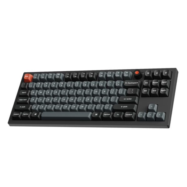 V3U-D1 Keychron-V3-Ultra-80-8K-Red-Switch-Hot-Swap-Gateron-Jupiter-RGB-Wireless-Keyboard wr 04a Keychron V3 Ultra 80% 8K Red Switch Hot-Swap RGB Wireless Keyboard - Black
