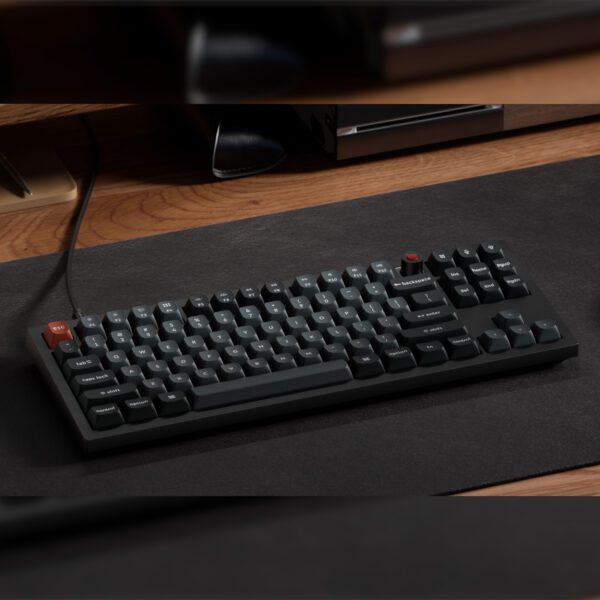 V3U-D1 Keychron-V3-Ultra-80-8K-Red-Switch-Hot-Swap-Gateron-Jupiter-RGB-Wireless-Keyboard wr 05a Keychron V3 Ultra 80% 8K Red Switch Hot-Swap RGB Wireless Keyboard - Black