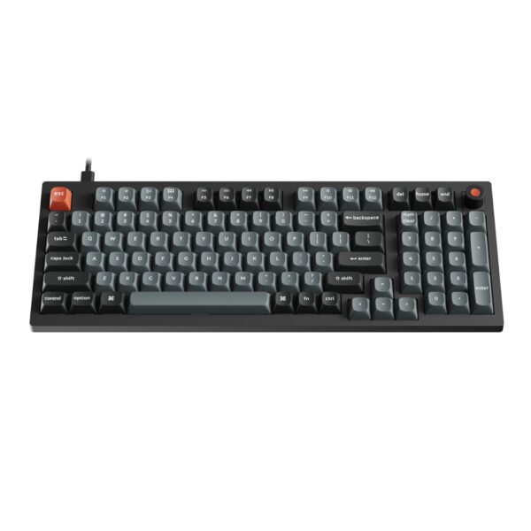 V5U-D1 Keychron-V5-Ultra-96-8K-Red-Switch-Hot-Swap-Keychron-Silk-POM-RGB-Wireless-Keyboard-Black wr 03a Keychron V5 Ultra 96% 8K Red Switch Hot-Swapple Silk POM RGB Wireless Keyboard