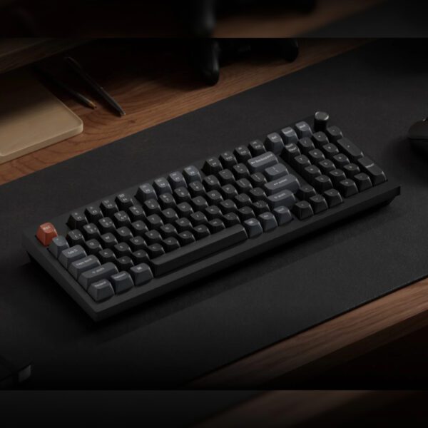 V5U-D1 Keychron-V5-Ultra-96-8K-Red-Switch-Hot-Swap-Keychron-Silk-POM-RGB-Wireless-Keyboard-Black wr 06a Keychron V5 Ultra 96% 8K Red Switch Hot-Swapple Silk POM RGB Wireless Keyboard