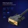 VG101-11630 UGreen-VGA-Cable-1.5M wr 06a UGREEN VG101 VGA Male to Male Cable 1.5M