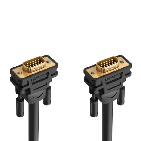 VG101-11632 -UGREEN-VGA-Male-to-Male-Cable-5m-Blk wr04 UGREEN VGA Male to Male Cable 5m 1080p -Black