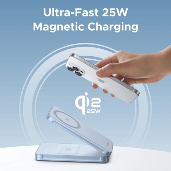 W756-55963 UGreen 25W 2-in-1 Magnetic Wireless Char wr 03 UGreen 25W 2-in-1 Magnetic Wireless Charger