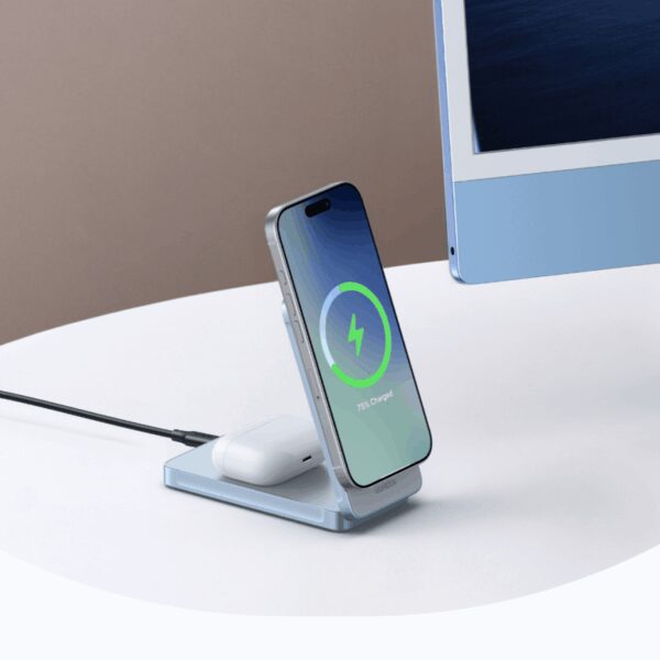 W756-55963 UGreen 25W 2-in-1 Magnetic Wireless Char wr 05 UGreen 25W 2-in-1 Magnetic Wireless Charger
