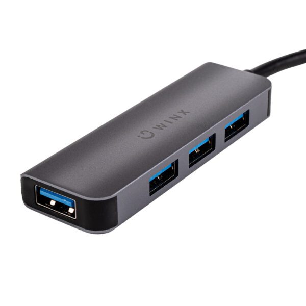 WINX WX-HB109 Connect-Simple-4-Port-USB-Hub 45-0109-Edit1500x1500-96DPI WINX CONNECT Simple USB/Type-C Hub