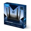 Cudy AX3000 5-Port Gigabit Dual-Band Wi-Fi 6 Mesh Router – Black