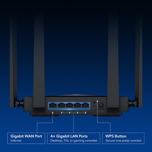 Cudy BE3600 Gigabit Wi-Fi 7 Router (WR3600)