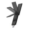 WU5400 Cudy-AX5400-Wi-Fi-6-USB-3.0-Tri-Band-Adapter 03-wr Cudy AX5400 Wi-Fi 6E USB 3.0 Tri-Band High-Gain Adapter-Black