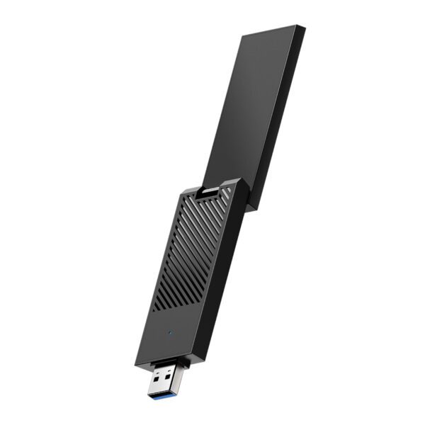 WU6500 Cudy-WU6500-BE6500-High-Gain-USB-3.0-Wi-Fi-7-Adapter-Black wr 04a Cudy BE6500 Tir-Band Wi-Fi7 USB 3.0 Adapter