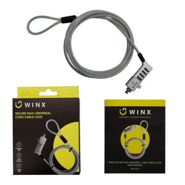 WX-CL101 Winx-Secure-Max-Universal-Code-Cable-Lock wr 05a WINX Secure Max Universal Code Cable Lock