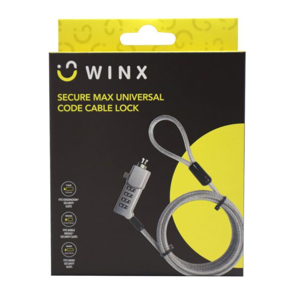WX-CL101 Winx-Secure-Max-Universal-Code-Cable-Lock wr 06a WINX Secure Max Universal Code Cable Lock
