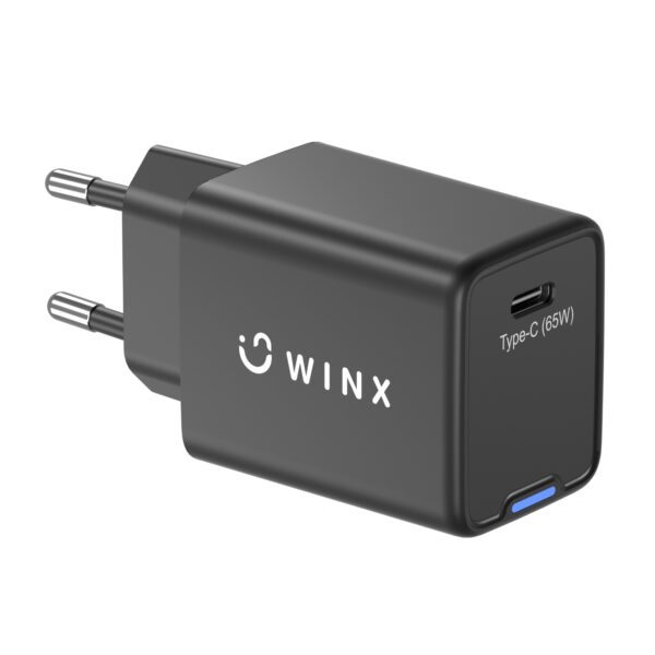 WX-WC105 WINX-POWER-Pro-Type-C-65W-GaN-Wall-Charger-Black wr 01 WINX POWER Pro Type-C 65W GaN Wall Charger