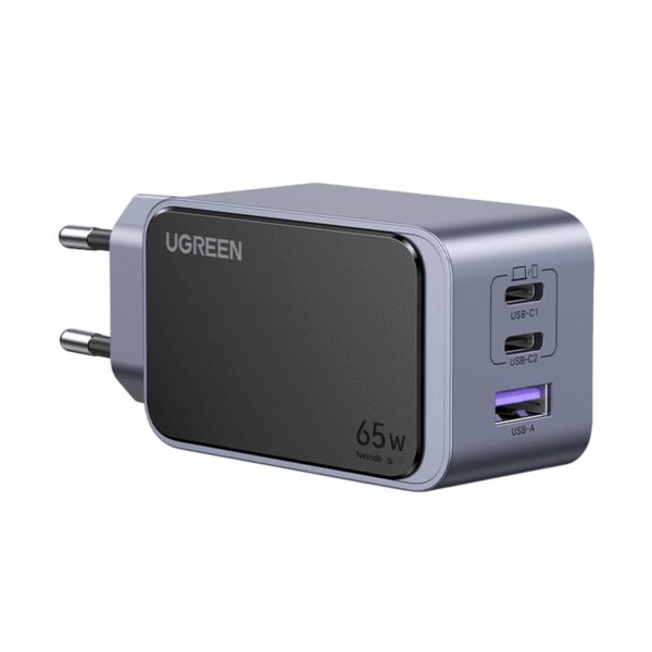 X553-35042 UGREEN Nexode 65W 3-Port Charger wr 01 UGREEN Nexode 65W 3-Port Charger