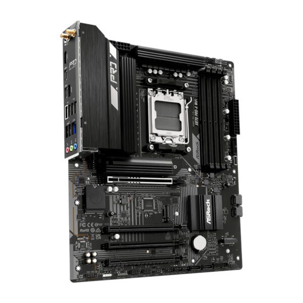 X870PROAWIFI ASRock-X870-A-Pro-WiFi-AMD-AM5-ATX-Gaming-Motherboard wr 03 ASRock X870 A-Pro WiFi AMD AM5 ATX Gaming Motherboard