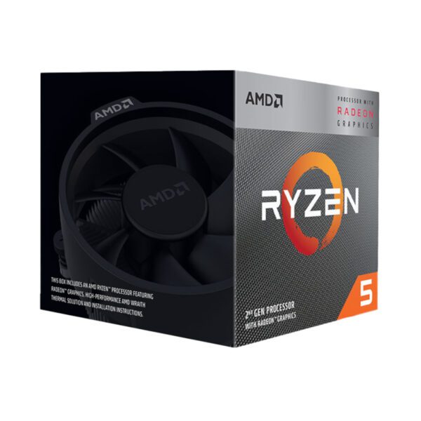 YD3400C5FHSBX AMD-Ryzen-5-3400G-4-Core-3.7GHz-AM4-CPU wr 02a AMD Ryzen 5 3400G 4-Core 3.7GHz AM4 CPU