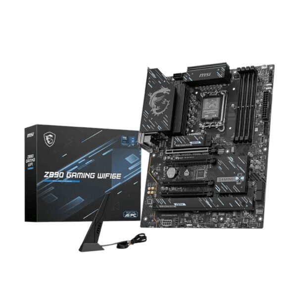 Z890GAMINGPLUSWIFI6E MSI Z890 GAMING WIFI6E Intel LGA1851 ATX wr 01 MSI Z890 GAMING WIFI6E Intel LGA1851 ATX Motherboard
