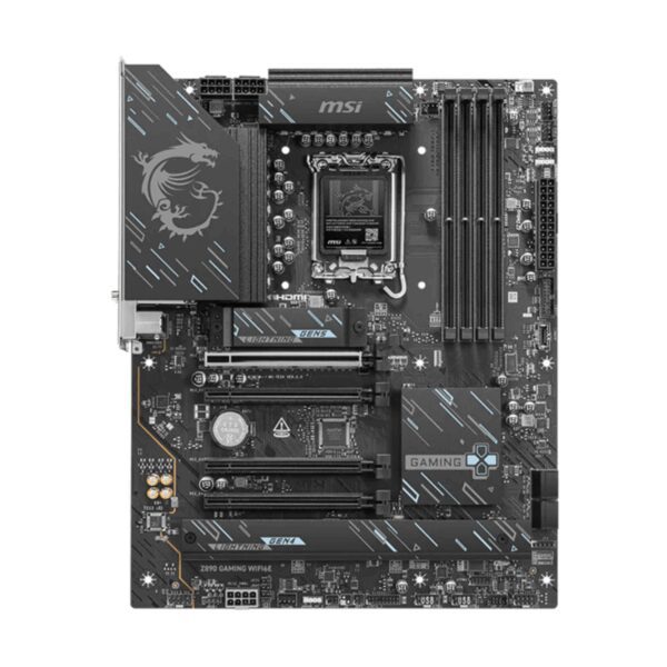 Z890GAMINGPLUSWIFI6E MSI Z890 GAMING WIFI6E Intel LGA1851 ATX wr 02 MSI Z890 GAMING WIFI6E Intel LGA1851 ATX Motherboard