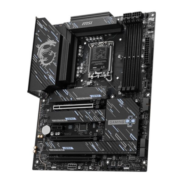 Z890GAMINGPLUSWIFI wr 03 MSI Z890 GAMING PLUS WIFI DDR5 Intel LGA1851 ATX Gaming Motherboard