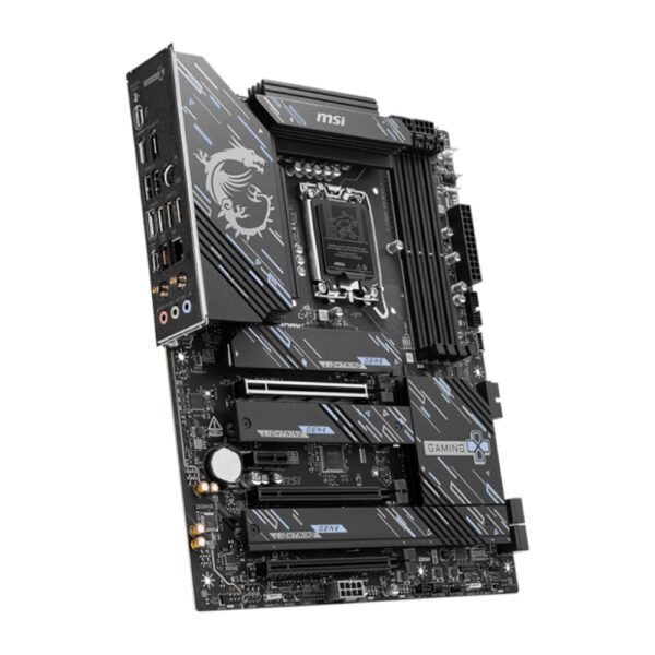 Z890GAMINGPLUSWIFI wr 04 MSI Z890 GAMING PLUS WIFI DDR5 Intel LGA1851 ATX Gaming Motherboard