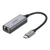 Cm199-50737-wr-01 UGREEN CM199-50737 Type-C to Gigabit Ethernet Adapter - Silver