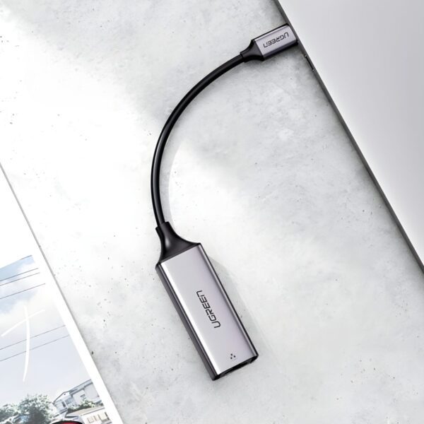 Cm199-50737-wr-05 UGREEN CM199-50737 Type-C to Gigabit Ethernet Adapter - Silver