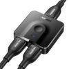 Cm217-50966-wr-06 UGREEN CM217-50966 2-in-1 Bi-Directional 4K HDMI Switcher - Black