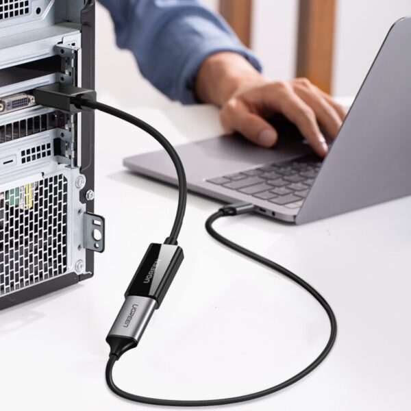 Mm137-40632-wr-06 UGREEN DisplayPort to HDMI Adapter – 1080P@60Hz, Male to Female Converter