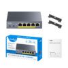 Poe40-2-0-2 Cudy 4 Port Gigabit PoE 1x PoE Input 60W Switch