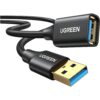 UGREEN USB 3.0 Extension Cable – Male to Female, 5Gbps Data Transfer - 1m