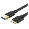 Us130-wr-02 UGREEN USB to Micro USB, 5Gbps SuperSpeed Cable - 0.5m